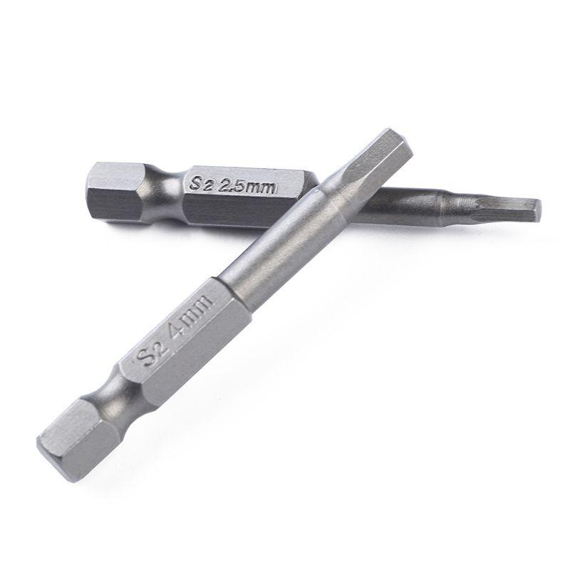 8pc Head Hex Long Allen Bit Set Quick Connect Shank Impact Driver Magnetic Drill