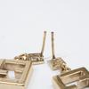 Fendi FF Logo Square Earring goldUsed