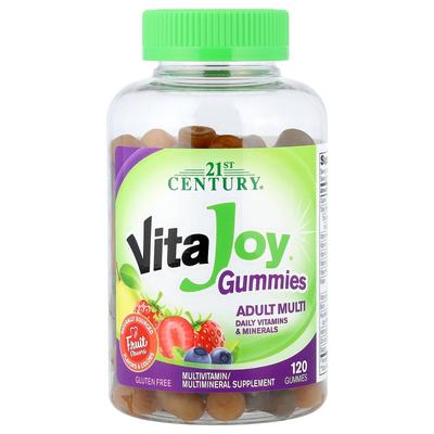 Sentry VitaJoy Adult Multivitamin Fruit Flavored Gummies, 120 Count