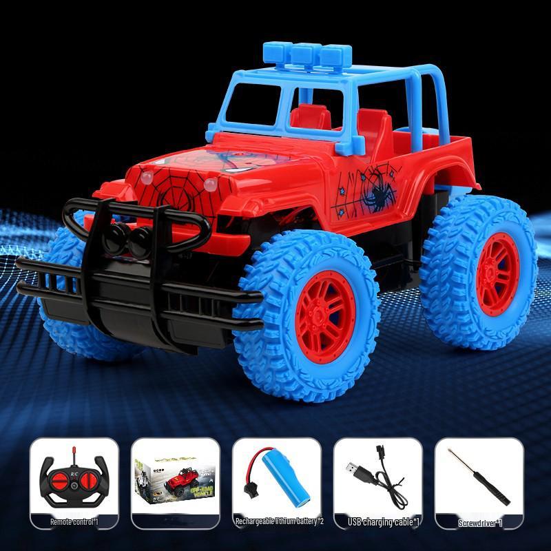 Spider Jeep Remote Control Off-Road Electric Toy Car for Kids