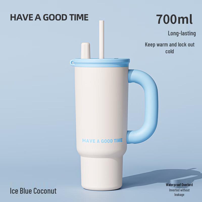 

OLOEY Jumbo Insulated Water Bottle with Straw