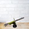 Miniature Cannon Sculpture Mini Figurine Realistic Artillery Launcher Model Alloy Statue Decorative Ornament Collection Toy Home Office Desktop
