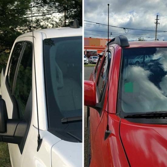 21" Black Stainless Antenna Mast Power Radio AM/FM for TOYOTA TACOMA 95-2016 EOA