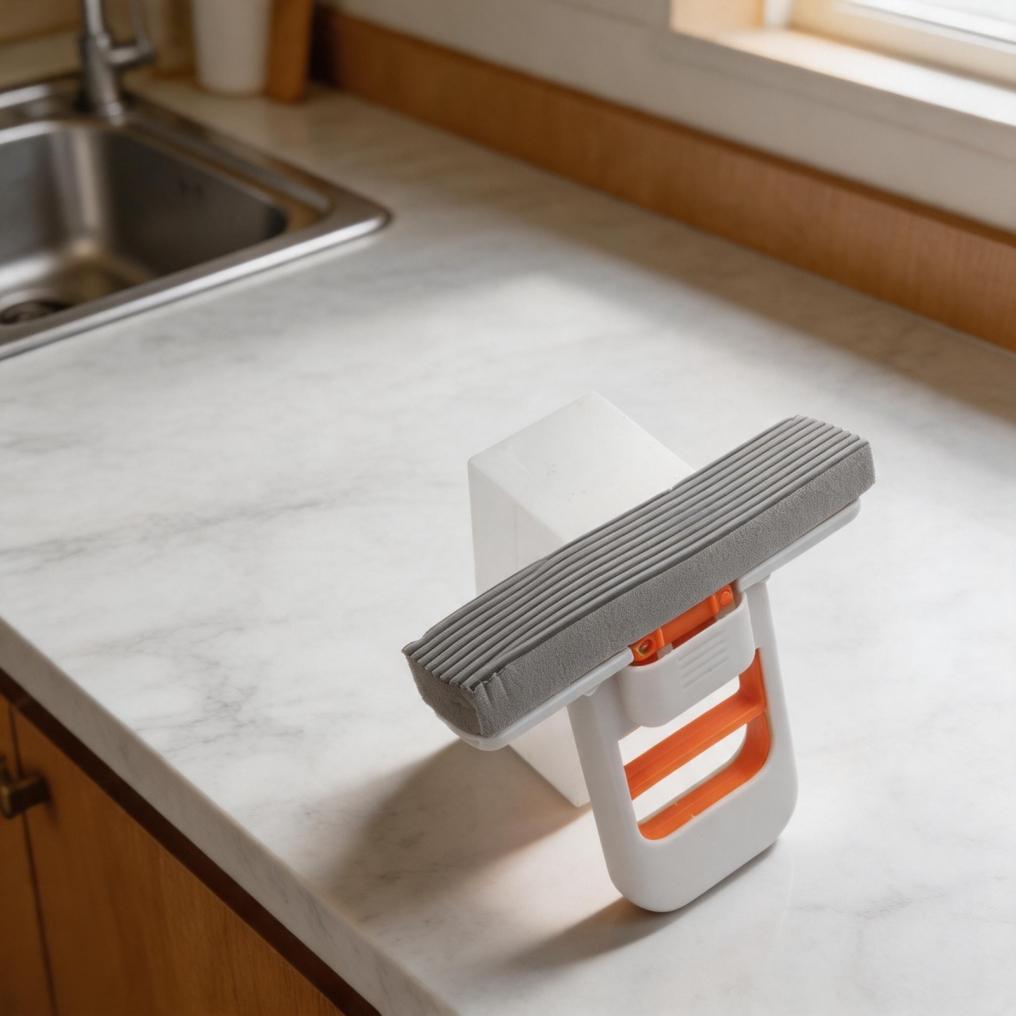 Portable Compact Hand Mop for Easy Cleaning at For Home Office and Small Spaces