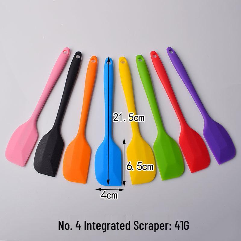 Silikon-Griff Spatel-Set: Alles-in-Einem Misch-, Schab- und Backwerkzeug