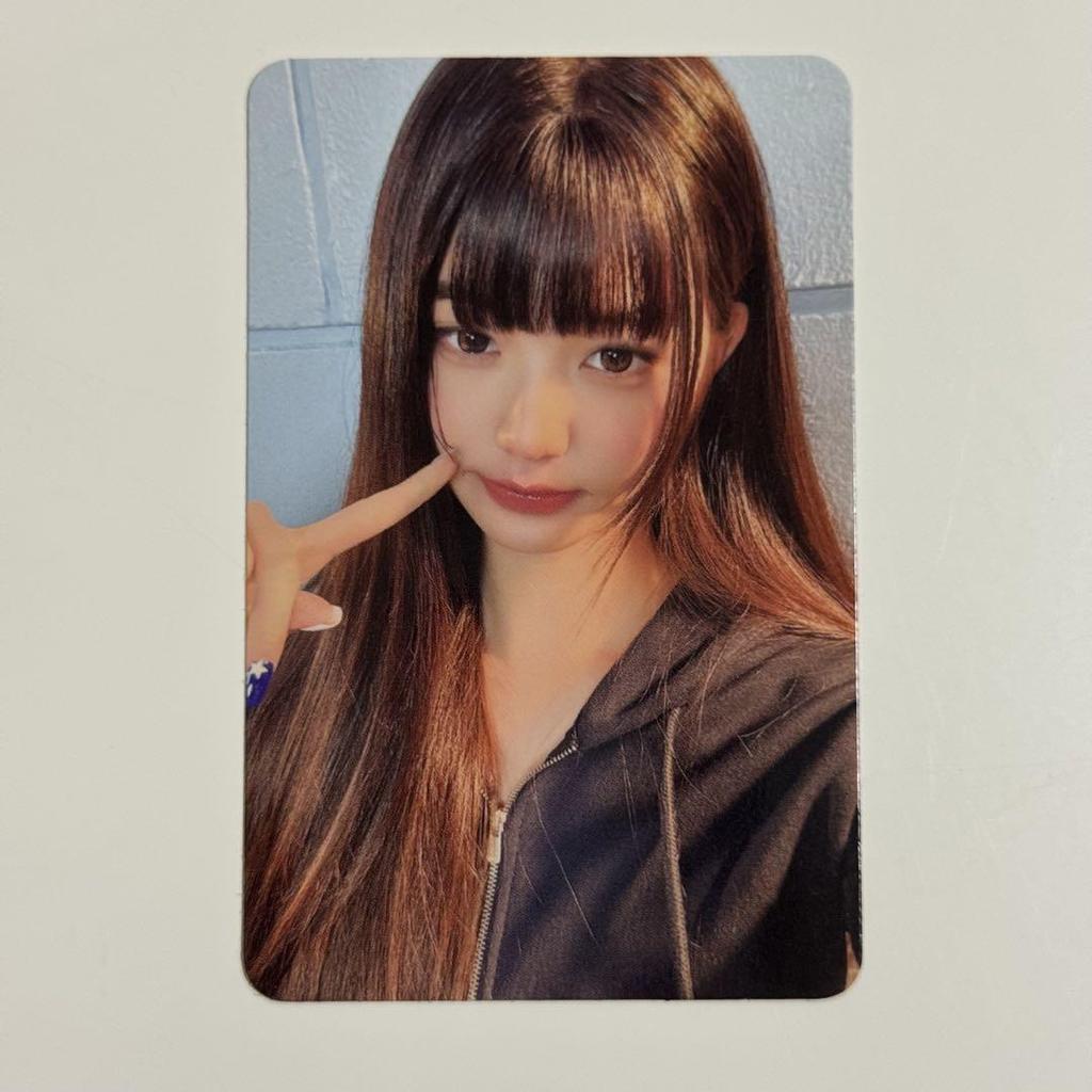 [USED] IVE Secret Applemusic Face-to-face Autograph Session Trading Card Wonyoung