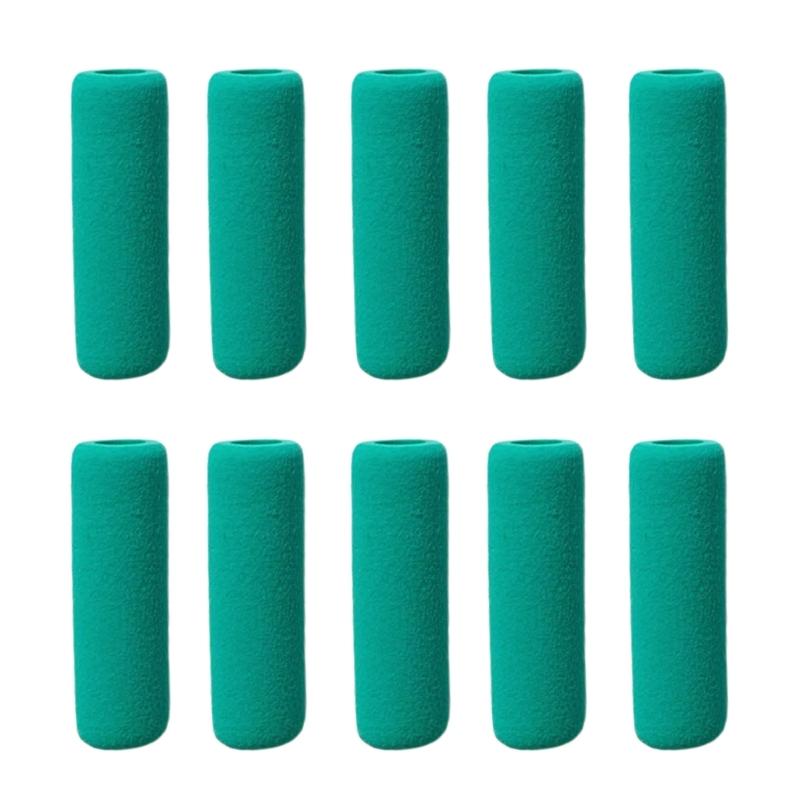 10Pcs Ergonomic Sponge Pen Grip Writing Aid Grip Foam Pencil Holder Grip for Righties Lefties Children Preschooler
