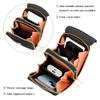Women'S   Touchscreen Phone Pouch - Multi-Functional Multi-Layer Card Holder & Coin Purse Zipper Closure, Synthetic Faux Leather, Polyester Lining