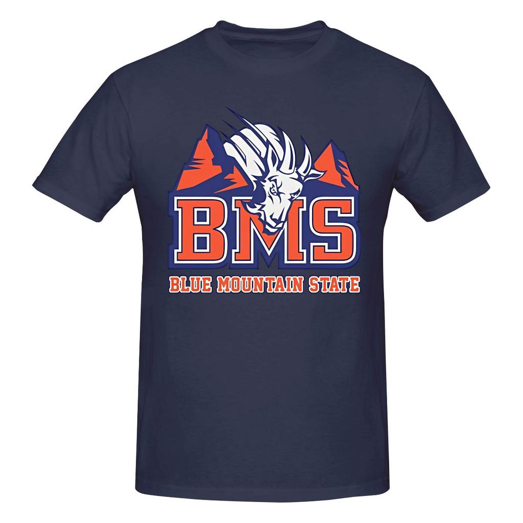 Funny BMS Blue Mountain State Unisexs Printed TShirt Unisex T shirtStreetwear
