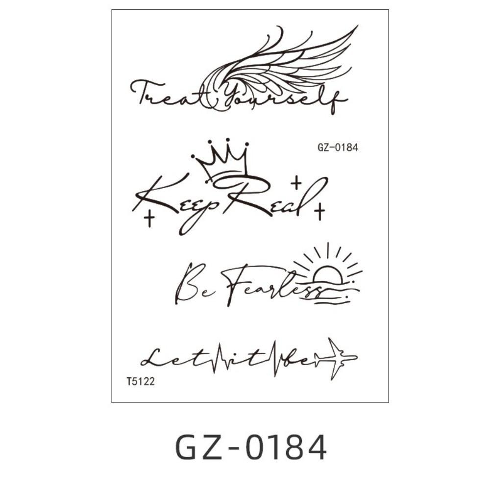 Elegant Temporary Tattoo Stickers Long-lasting Body Art Tattoo Flower Tattoo Stickers Party