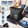 Clear Viewing Window Compression Storage Bag for Reinforced Straps Compression Storage Bag Type