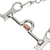 Pelham Bit Strong Fine Workmanship Stainless Steel Horse Bit for Horse Riding Equestrian Performance