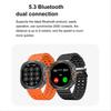 DT Watch Ultra 47mm Smartwatch Bluetooth-Anruf Kompass 3D-Menü Kabelloses Laden Serie 7 Smartwatch