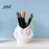 Stylish Stationery Holder 3D Printed Hoodie Pen Holder, Sweatshirt Shape Desk Organizer, Makeup Brush Creative Storage for Pens, Brushes, Office