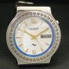 VINTAGE ORIENT AUTOMATIC JAPAN MENS WHITE COLOR DIAL WATCH a700155-5 R201-a700155