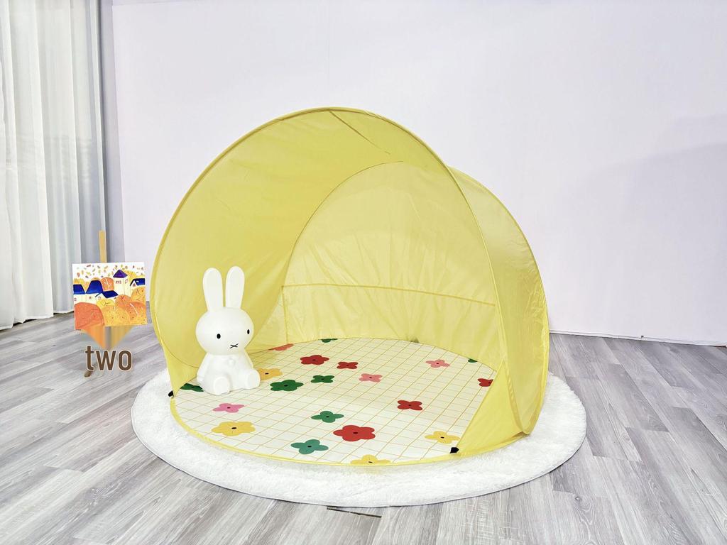 Children's Outdoor Beach Play Tent - Automatic Folding, Breathable, Sun-Shade, Portable and Quick-Open Design