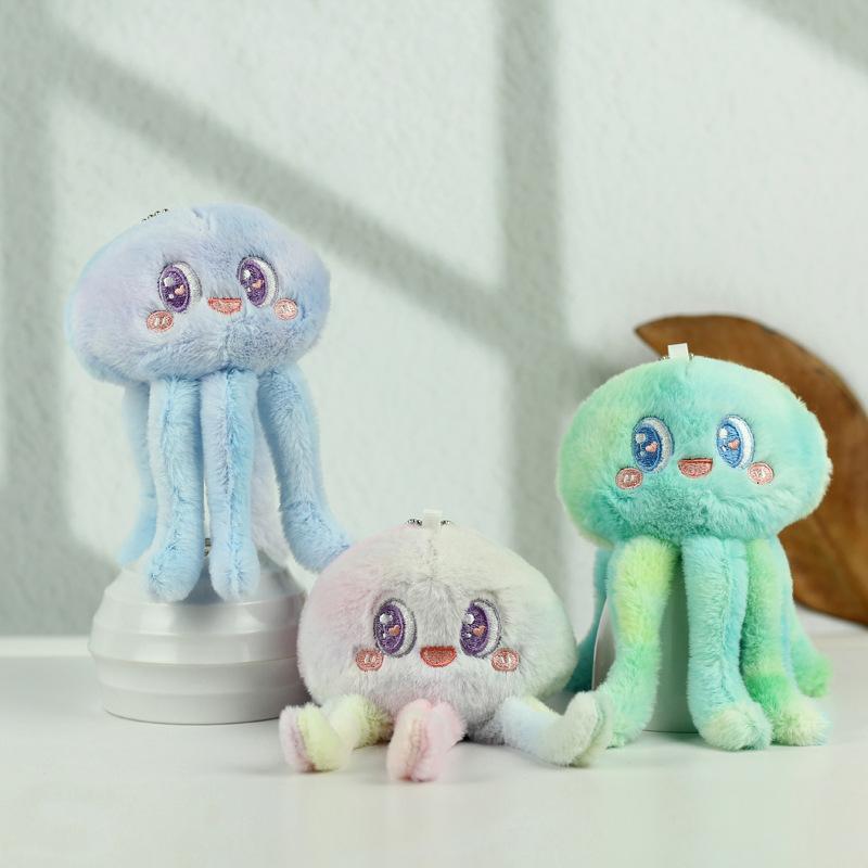 Soft Ultra Luxurious Plush Octopus Keychain Ideal For Collectors And Plush Enthusiasts Toy