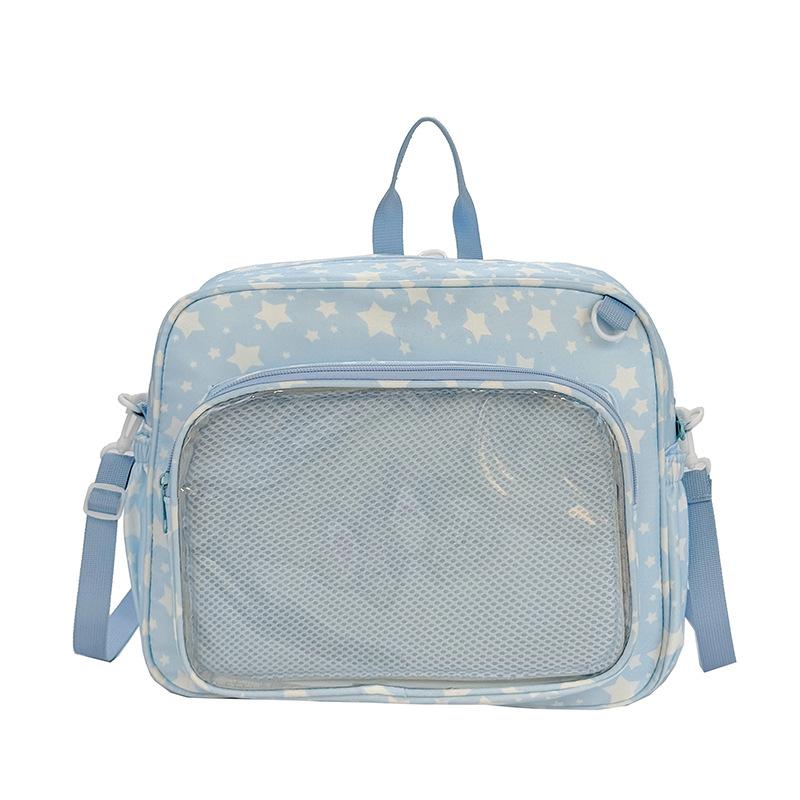 New Japanese Girls' Cute and Sweet Ulzzang Ita Bag Y2K Backpack Daily Commuting Comic Exhibition Single Shoulder Crossbody Bag