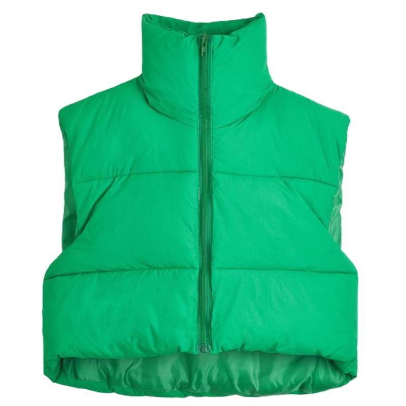 Vest Women Winter Intensification Stand Collar Sleeveless Vest Coat Gift Girls