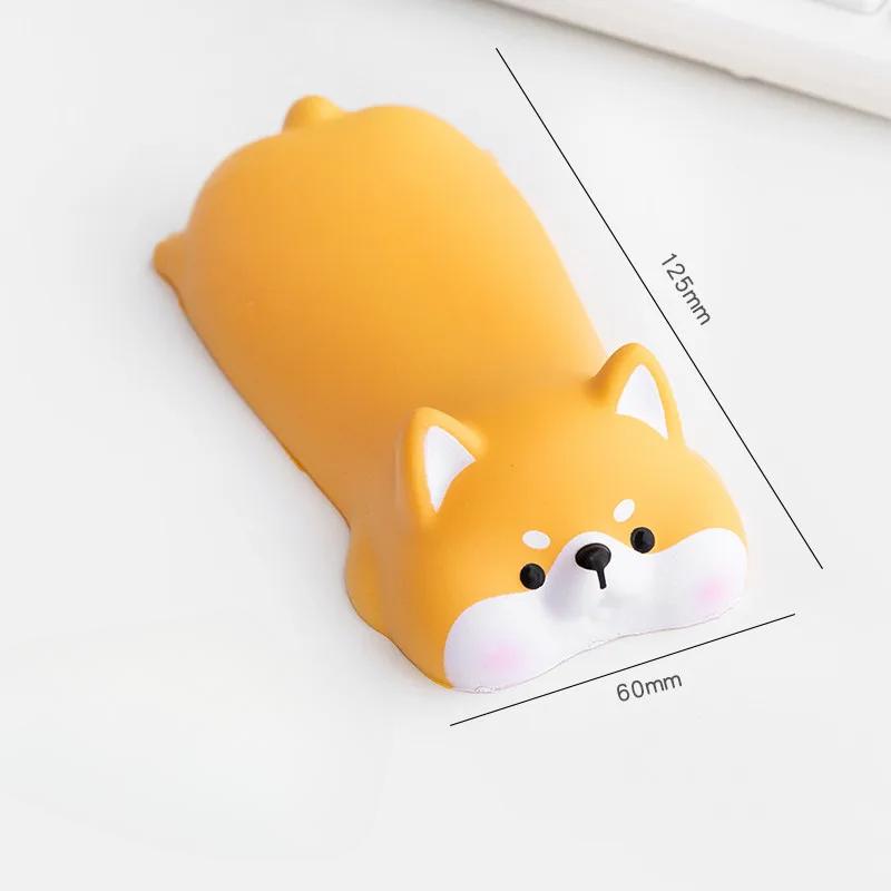 Cute Support Wrist Rest For Mouse Decompression Mouses Pad Wrists Pads For Desk Ergonomic Kawaii Office Supplies Slow Rising Toy