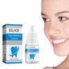 EELHOE Teeth Whitening Serum Caries Remove Teeth Plaque Remover Yellow Tooth Stain Cleaner Teeth Cleansing Dental Repair Serum