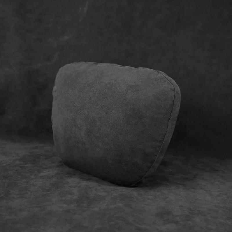 Italy Super Suede Car Maybach Design Headrest for Teala Model 3 Y X S Highland Mercedes Benz C W204 W205 W206 W212 W213 W177