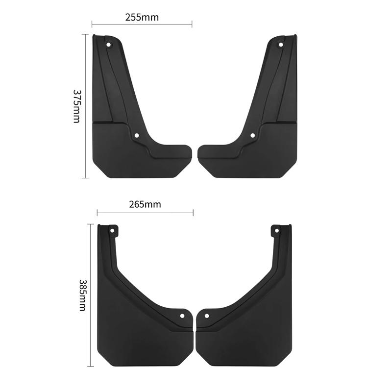 4PCS For Jetour G700 Accessories 2025 2026 2027 Mudflaps Fender Mudguards Mud Flaps Car Tire Front Rear Wheels Fender Accessorie 4PCS