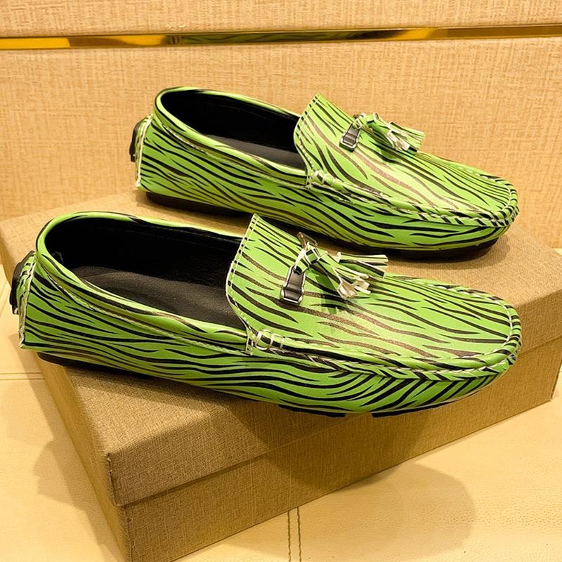 Fashion Mens Outdoor Loafers Leather Fashion Coiffeur Shoes Men 2024 All-match Men Casual Shoes Luxury Brand Classic Men Dress Footwear