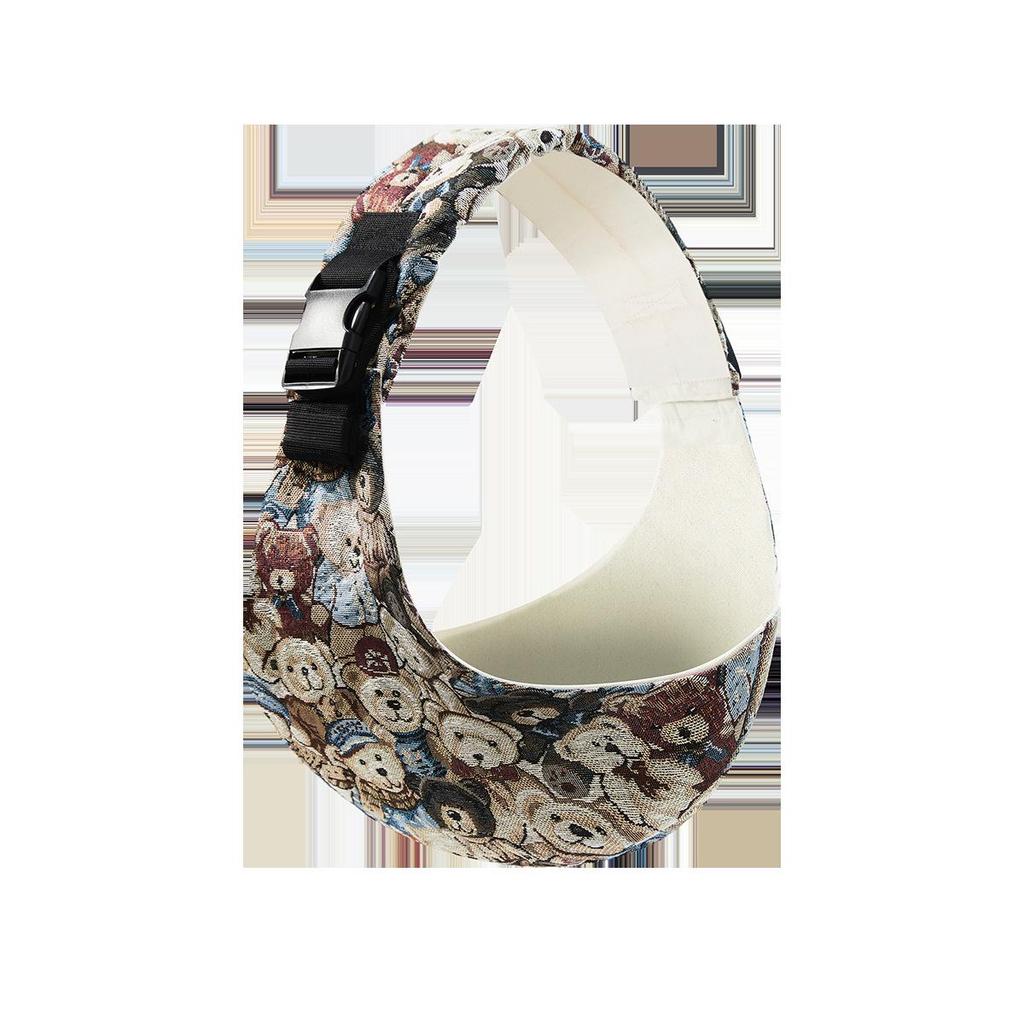 Porte-bébé ventral portable avec siège de hanche pour des sorties de bébé en toute sécurité