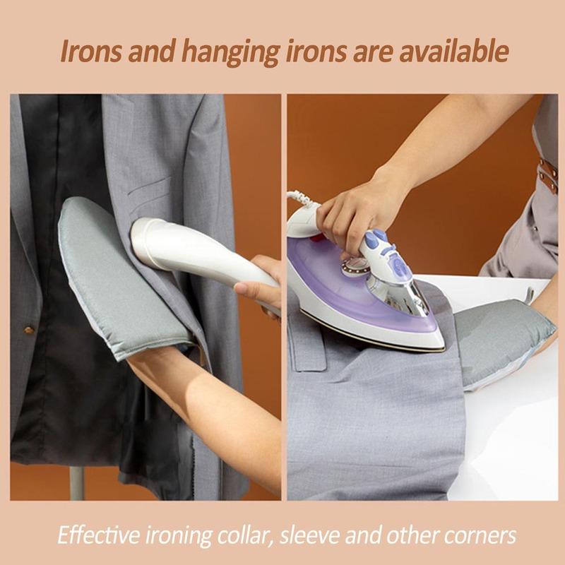 Mini Handheld Ironing Gloves, Home Fabric Ironing Board, Hanging Ironing Clothes Pad Ironing Gloves Garment Steamer Anti-Steam Gloves