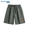 Jeanswest Men's Summer Ice Silk Casual Graphic Shorts