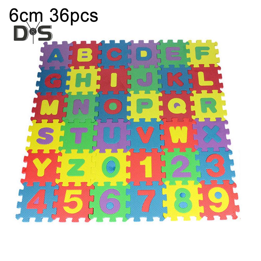 Alphabet Numbers Puzzles Crawling Foam Floor Mat Education Toy