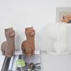 Cute Alpacas Molds Table Ornament Mould Plasters Making Tool Easily To Clean
