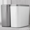 Smart Large-Capacity Trash Can with Lid for Bathroom, Toilet, Kitchen, and Living Room