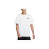 Nike Graphic Print Crew Neck Short Sleeve Football T-Shirt Men Tops White DH7463-100