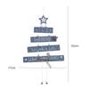 For Christmas Tree Wooden Pendants Hanging Xmas Home Party Pretty Decor