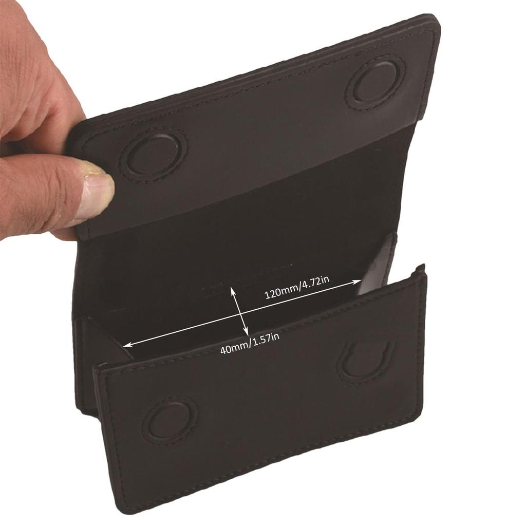 Outdoor Golf Rangefinder Leather Case Storage Bag Fashion Rivet Korean TrendRangefinder Bag For Men Golf Accessories