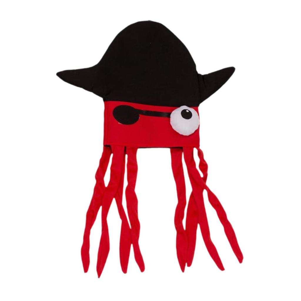 Halloween Costume Octopus Hat for Kids & Adults Versatile Cute Headpiece