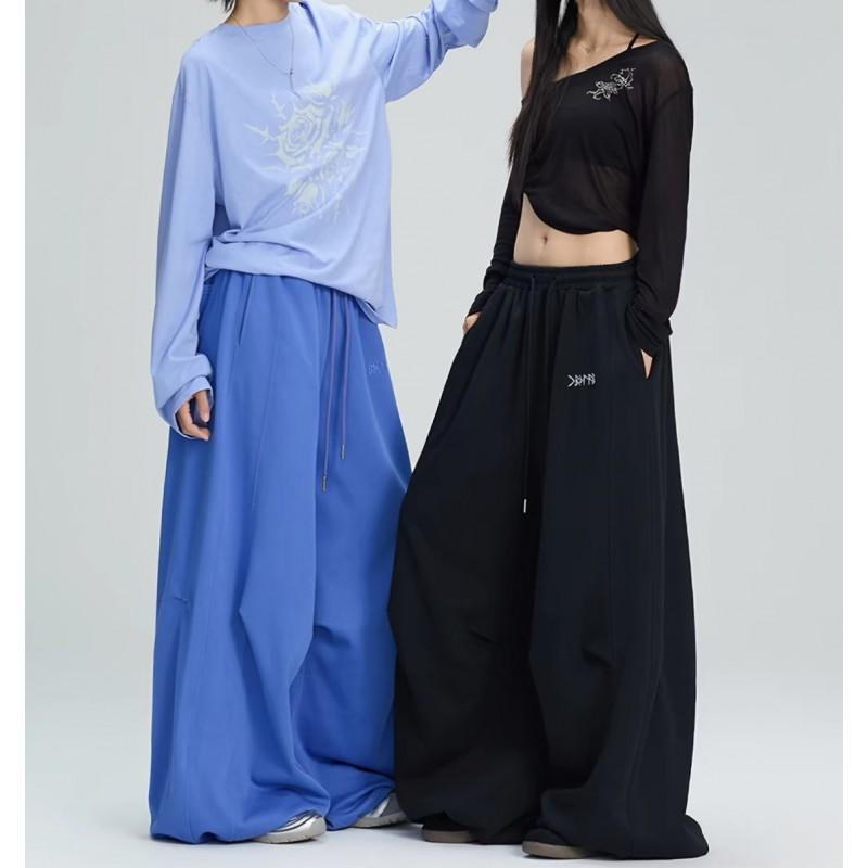 Hip Hop Baggy Pants Women Street Dance Jazz Trousers High Style Kpop Outfit Lazy Fit