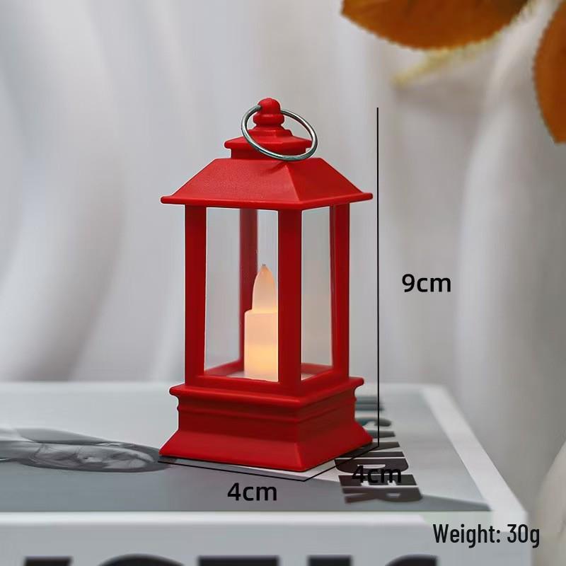 Vintage LED Kerosene Lamp: Electronic Candle Light for Christmas, Halloween, Bar, and Festival Decor