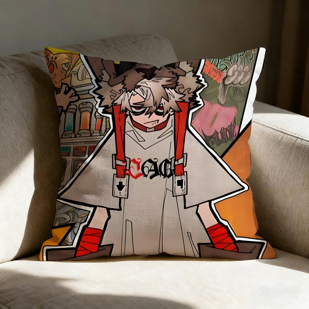 G-Gachiakuta Anime Pillow Case Pillowcase, Double-sided Printed, Sofa Cushion, Bedroom Headboard Pillow