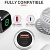 1Pcs 9V/2A 5V/3A Usb Type-C Mini Fast Charging Car Charger Desktop Hidden Integrated Usb Charger Auto Power Embedded Socket