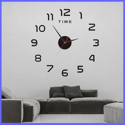 European Style Acrylic Wall Clock, Creative Art Clock, Minimalist Wall Clock, Decorative Wall Sticker Clock