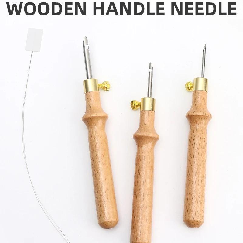 Embroidery Punch Needle Stitching Punch Needle Magic Needle Poking Pen Weaving Cross Stitch Knitting Tool DIY Sewing Accessories