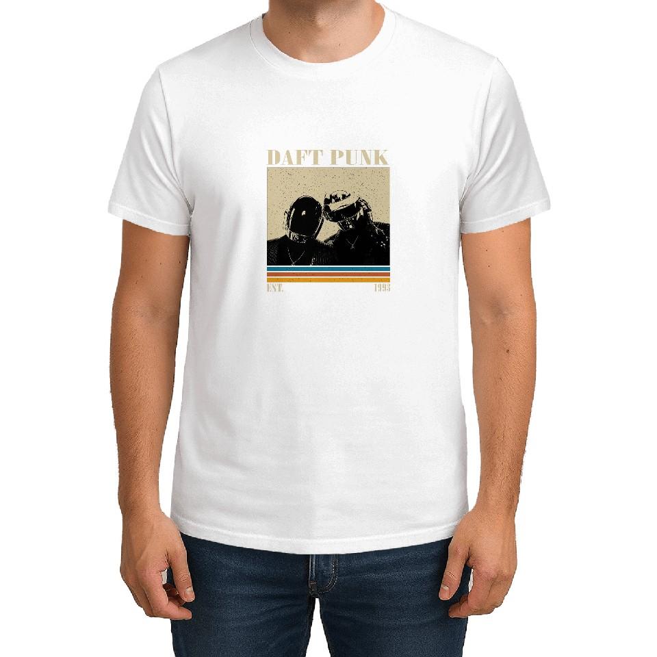 

Daft Punk Music T-Shirt Heavyweight T-shirt Men - White XL