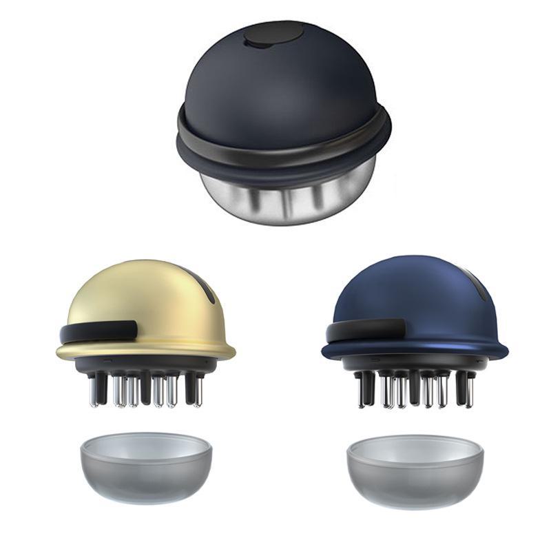 "Haarwachstums-Kopfhautapplikator mit Massagekammkopf"