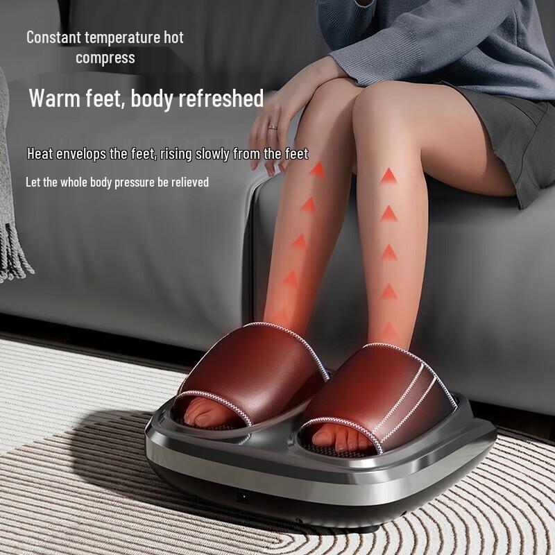 AUX Foot and Leg Massager with Heat and Airbag Compression CN plug (adapter included)
