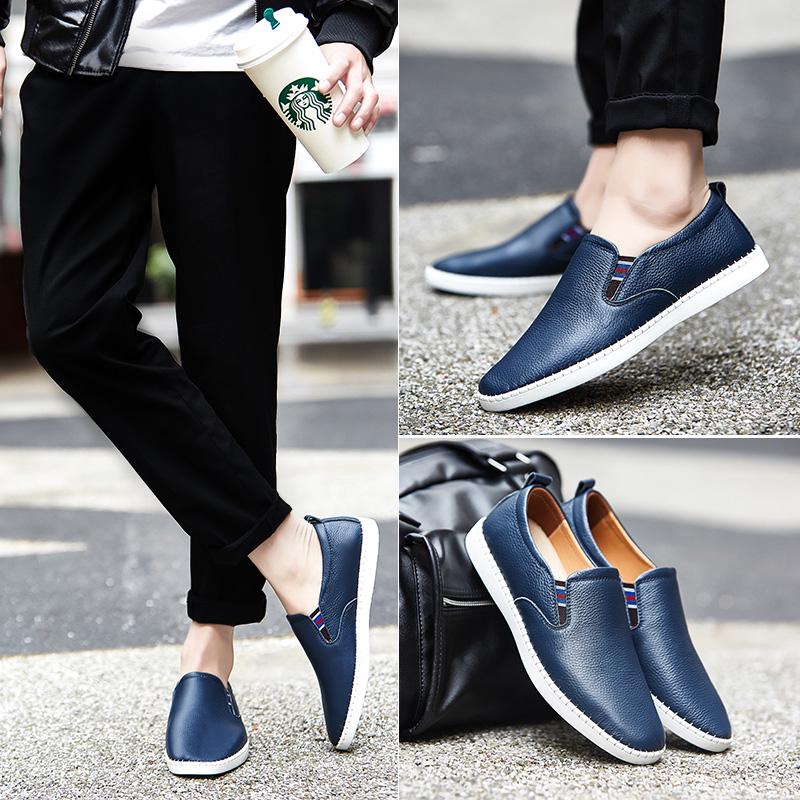 Mode Luxus Handgefertigt Leder Herren Slipper Mode Slip-on Freizeitschuhe für Herren Business Schuhe Mokassins Italienische Laufschuhe Fahrschuhe