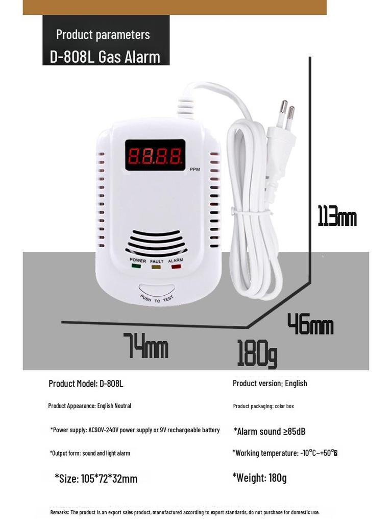 Smart Voice Gas Leak Detector for Household Use