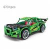 Technical City High-speed Rail Train with Tracks Building Block 78cm High-tech Vehicle Toy-RunIdeal for Boys Gift Happy Time